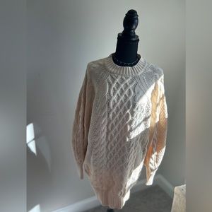 Champagne Oversized Sweater
